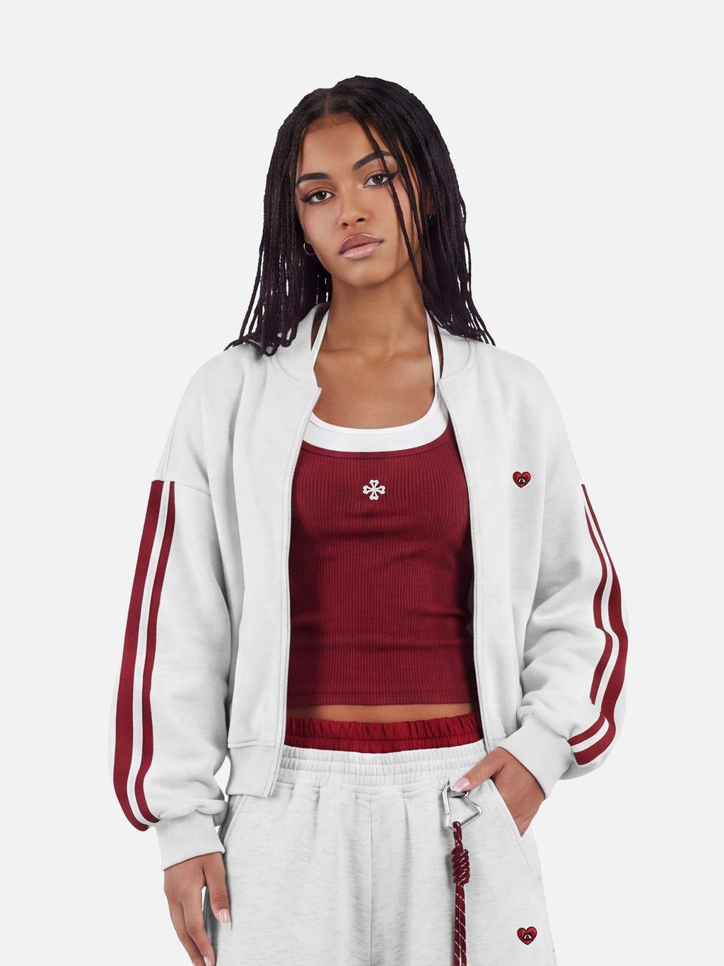 Aelfric Eden Boxy Striped Jacket