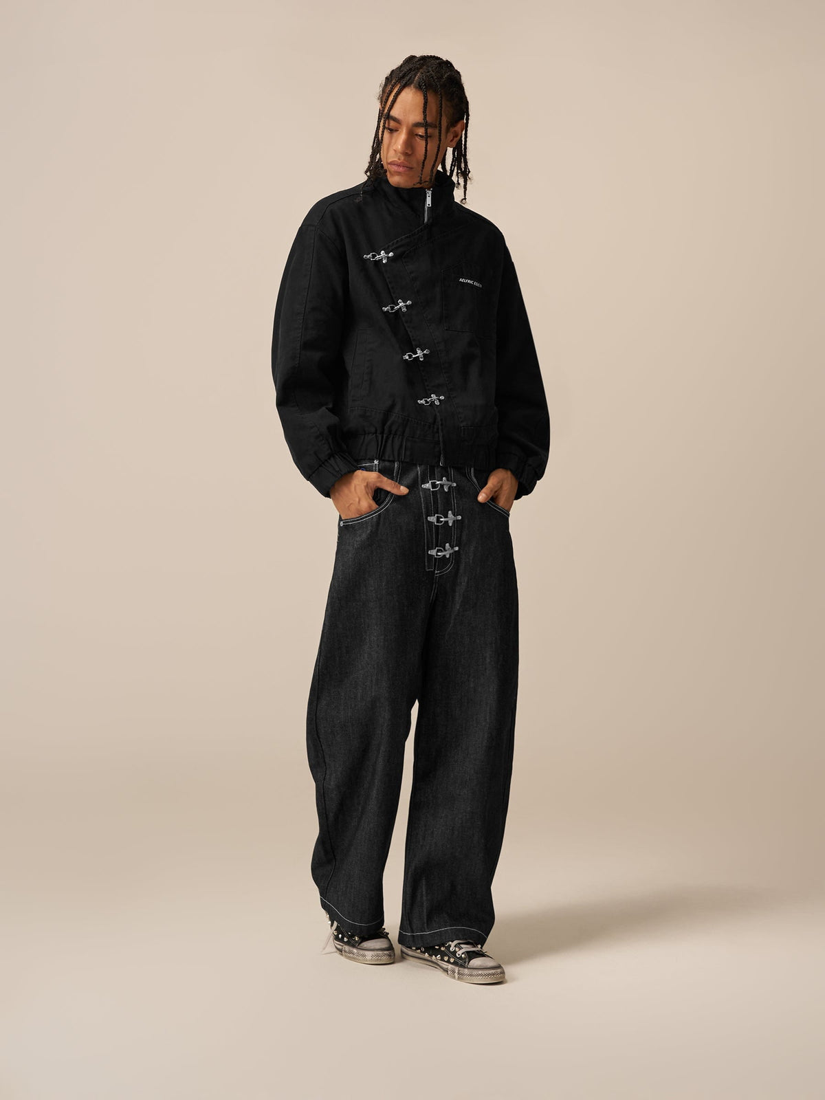 Aelfric Eden Boxy Fireman Clasp Jacket