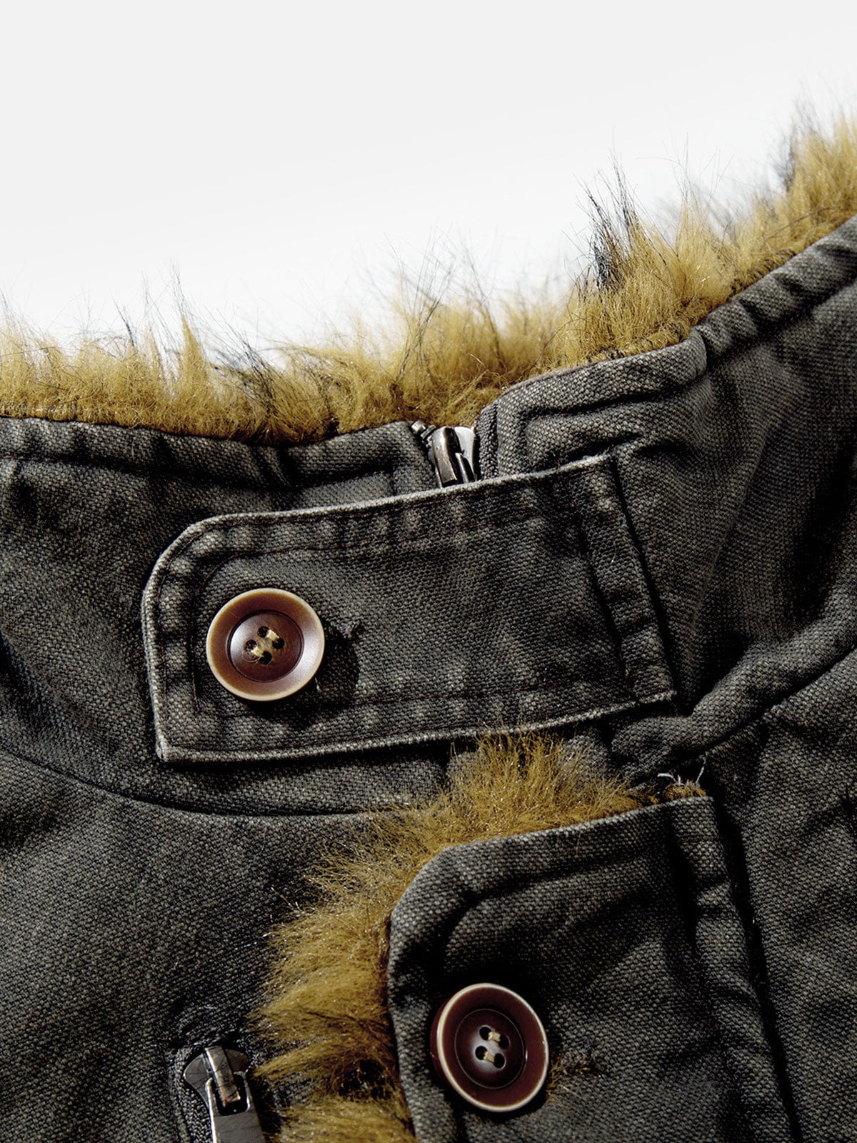 Aelfric Eden Washed Faux Fur Coat