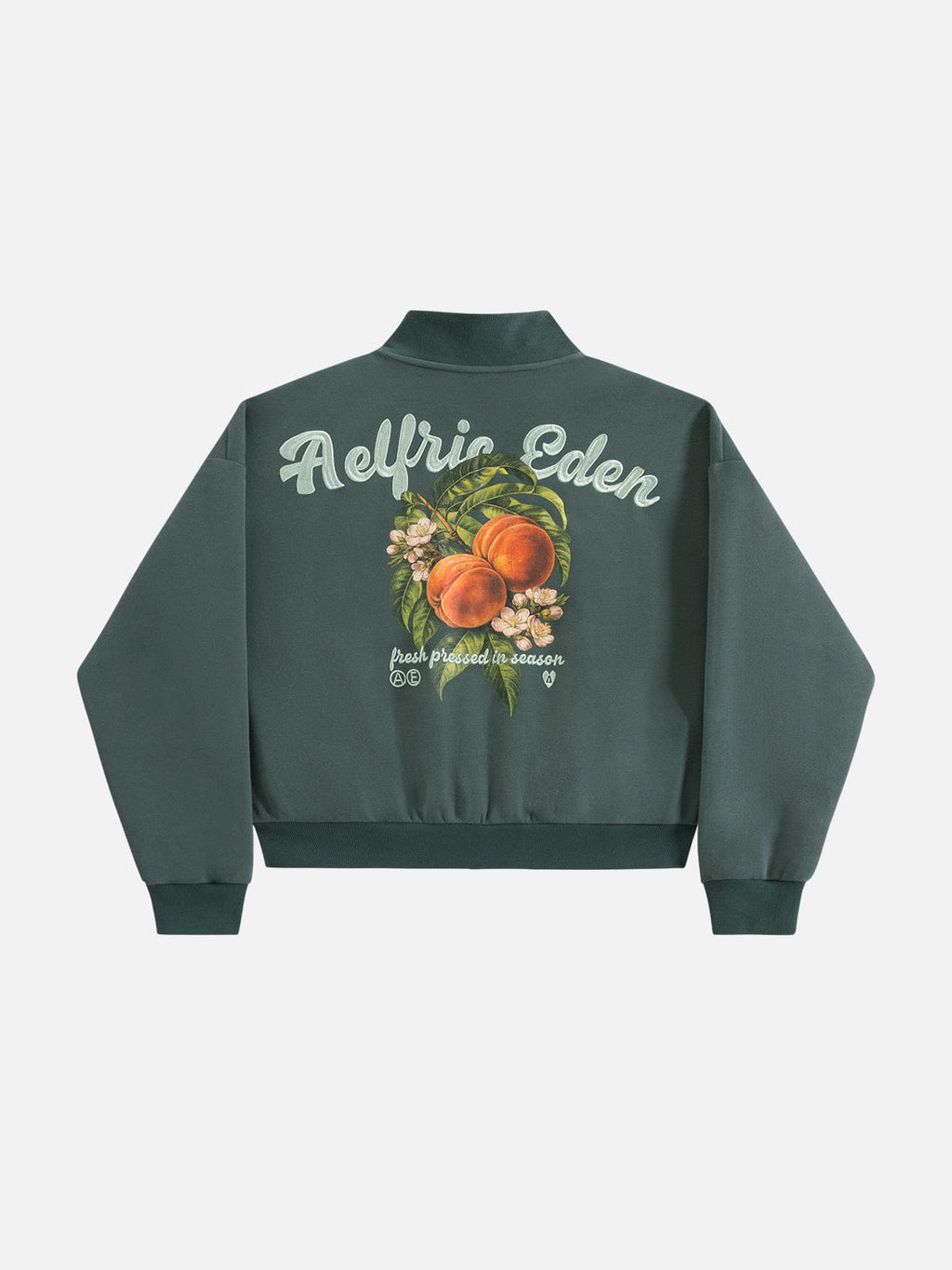 Aelfric Eden Boxy Peach Graphic Jacket