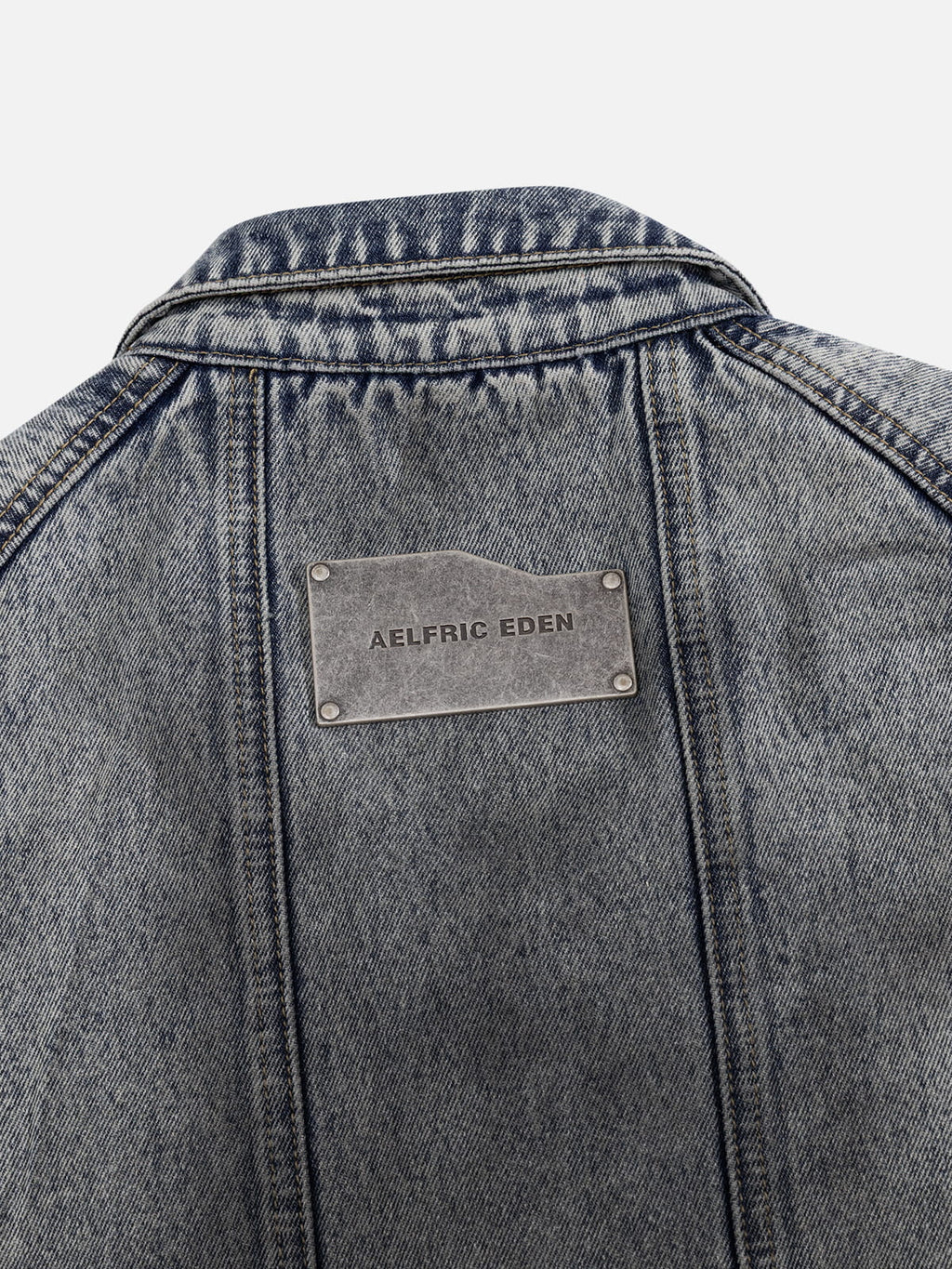 Aelfric Eden Super Boxy Fireman Clasp Denim Vest