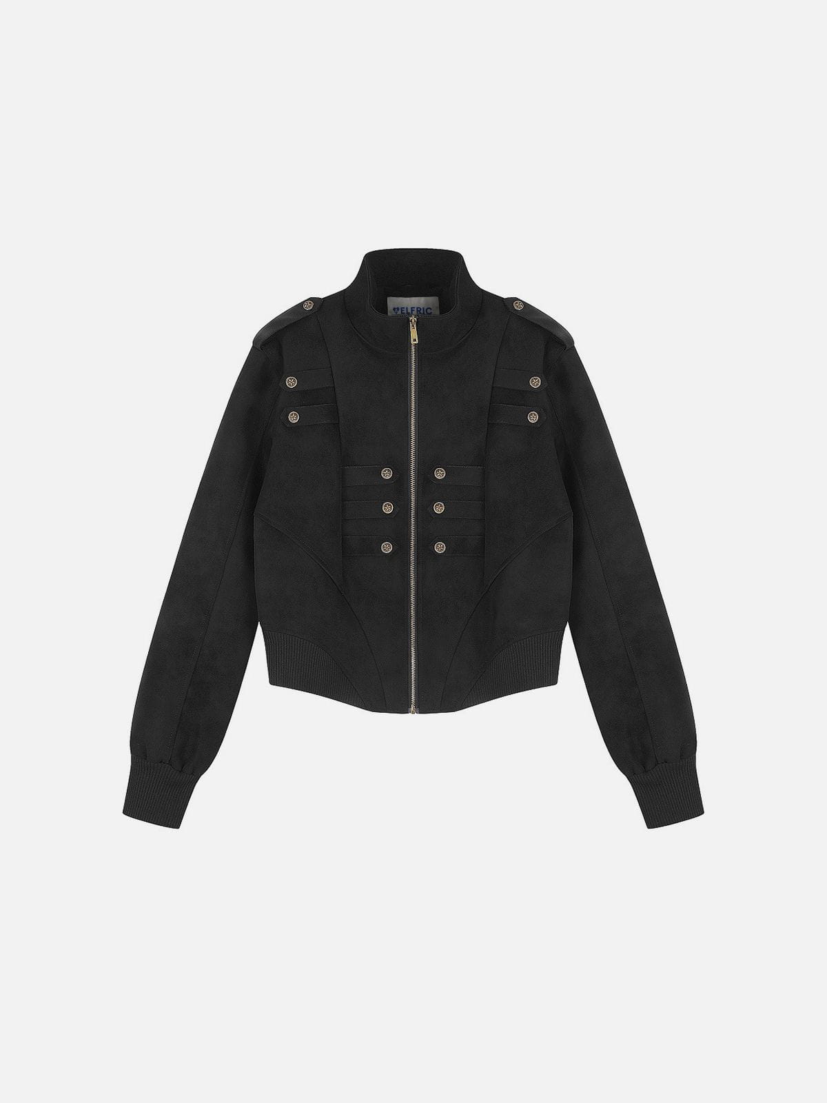 Aelfric Eden Faux Leather Napoleon Jacket