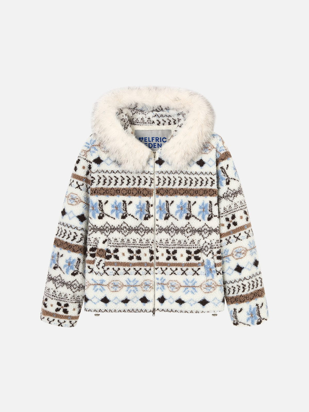 Aelfric Eden Fair Isle Fleece Coat