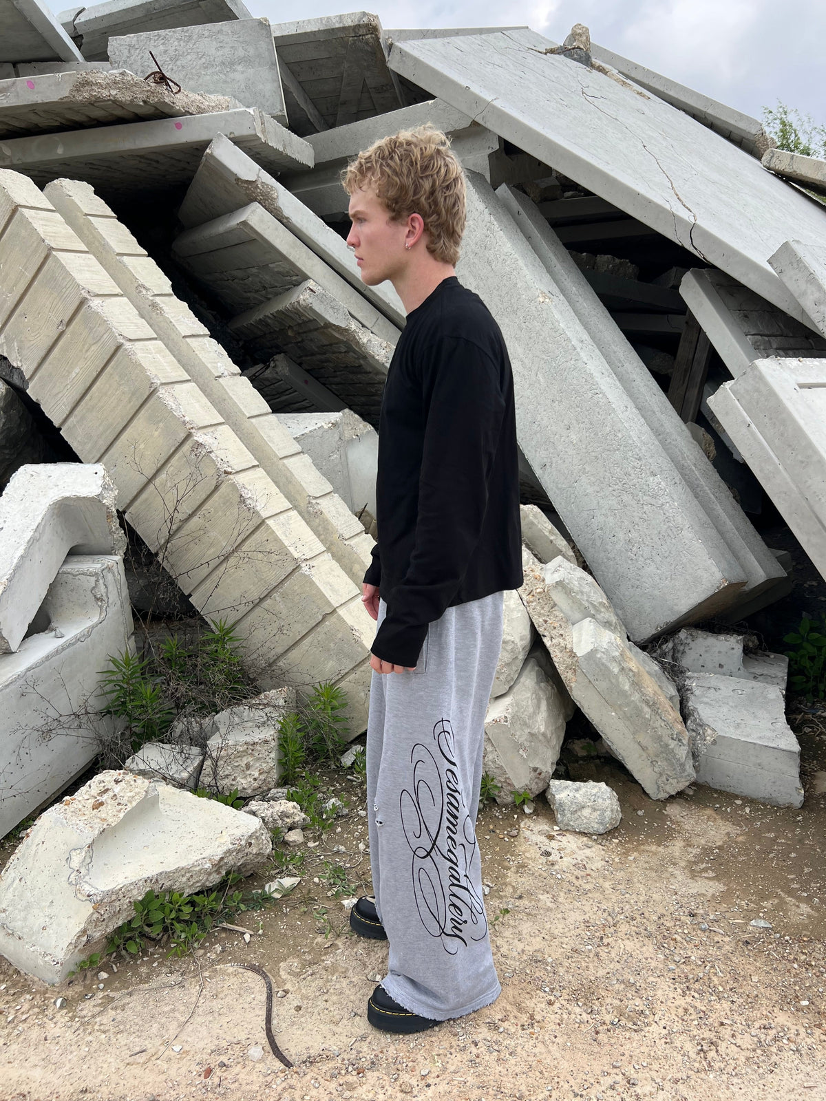 "signature II" sweats grey