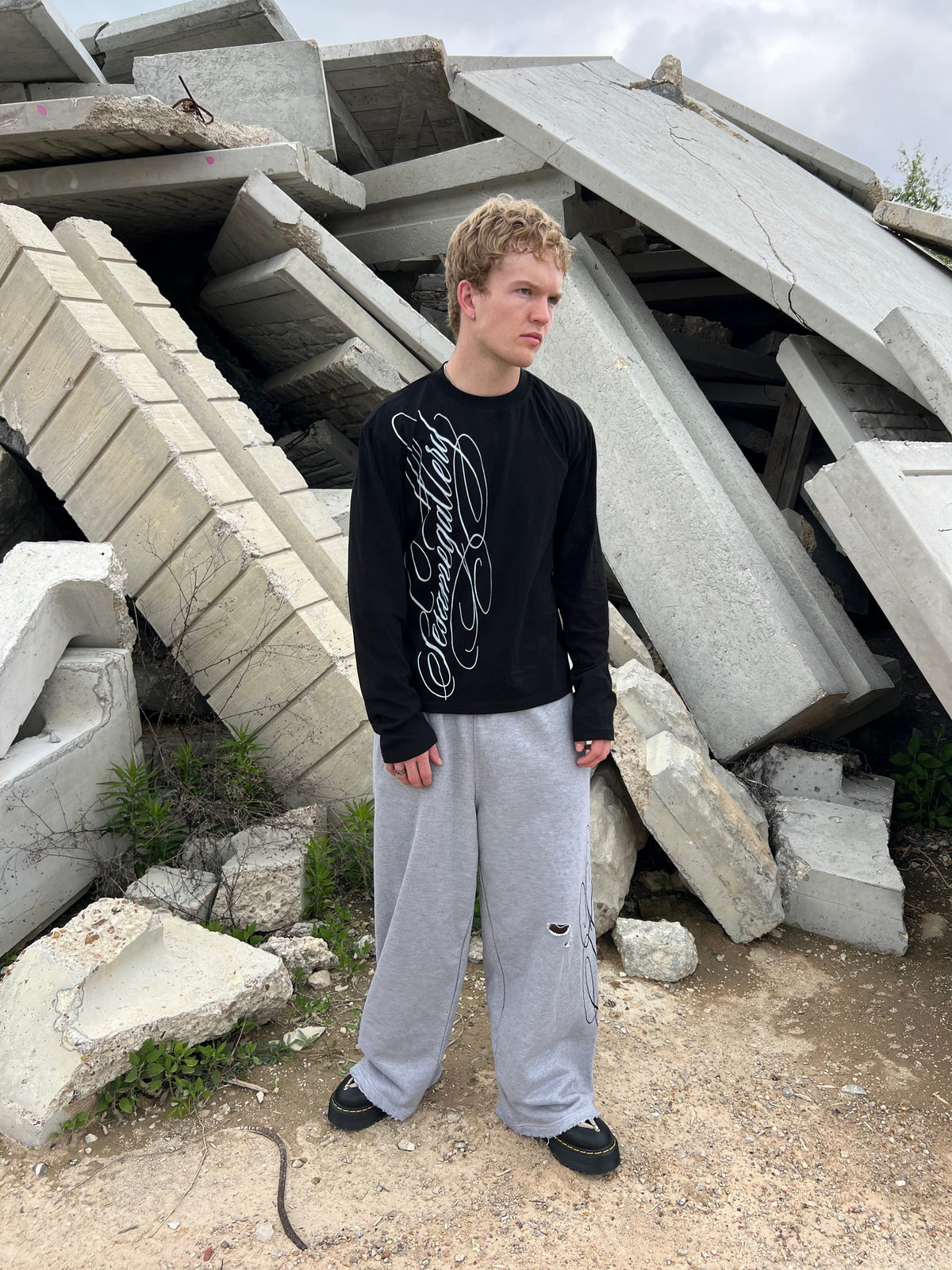 "signature II" sweats grey